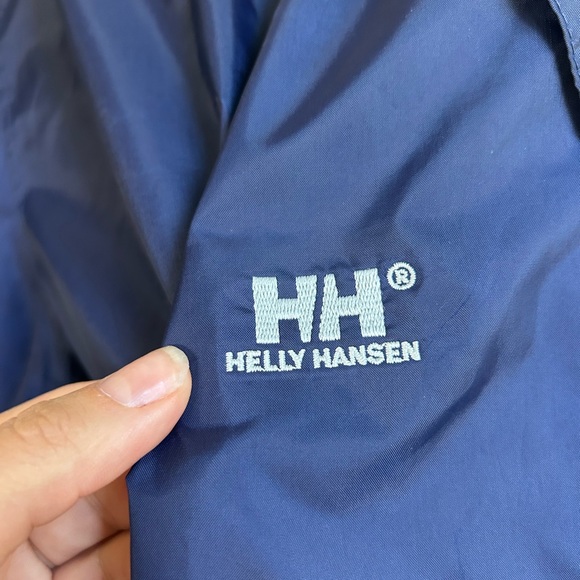 ▶️ HELLY HANSEN HH Waterproof pPants Blue nylon sz M adult Packable Outdoor - Picture 4 of 14